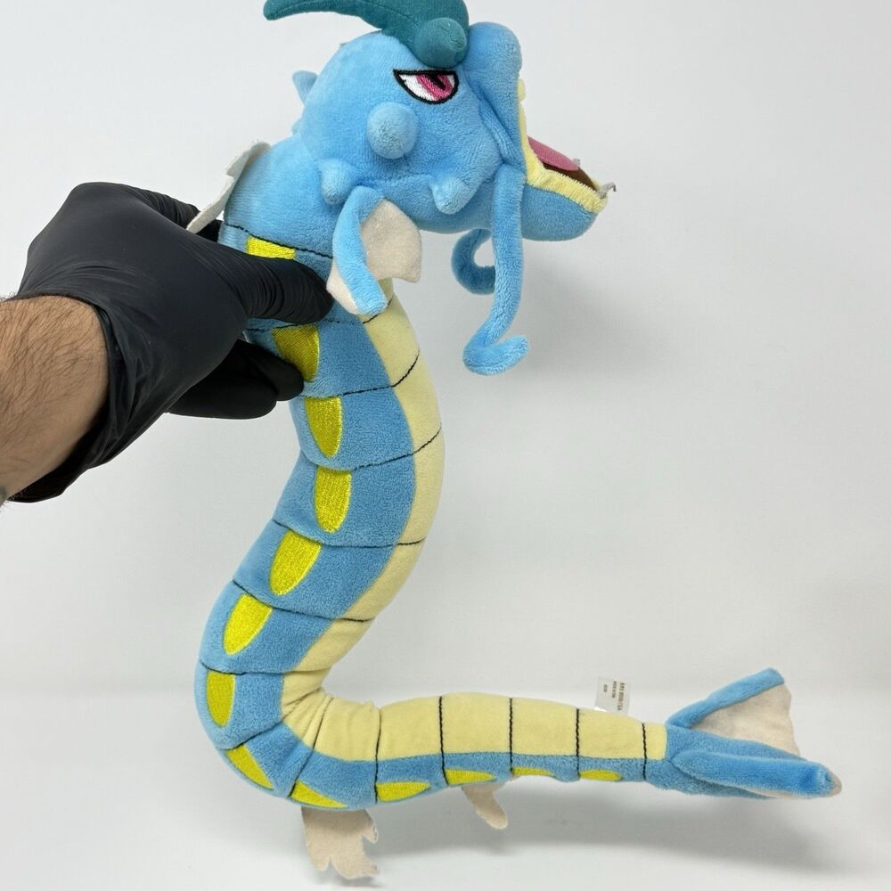 Pokemon Sun Moon Gyarados Plush Stuffed Toy 23 Inch Articulated - Picture 8 of 9